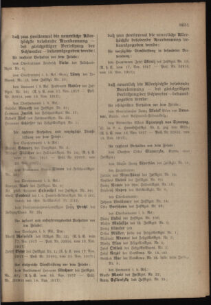 Kaiserlich-königliches Armee-Verordnungsblatt: Personal-Angelegenheiten 19171126 Seite: 5