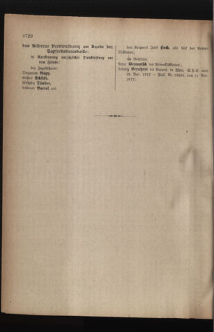 Kaiserlich-königliches Armee-Verordnungsblatt: Personal-Angelegenheiten 19171128 Seite: 14