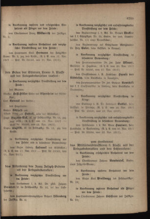 Kaiserlich-königliches Armee-Verordnungsblatt: Personal-Angelegenheiten 19171128 Seite: 3