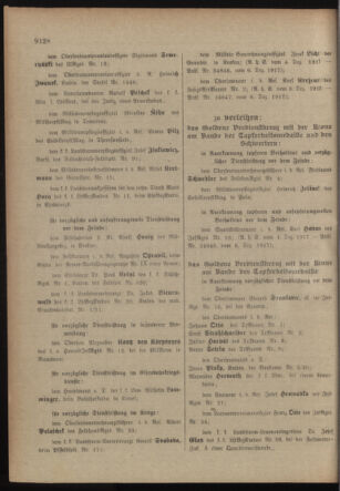 Kaiserlich-königliches Armee-Verordnungsblatt: Personal-Angelegenheiten 19171212 Seite: 10