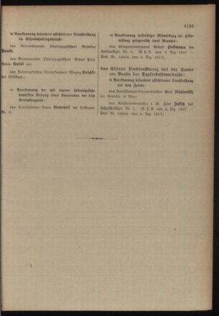 Kaiserlich-königliches Armee-Verordnungsblatt: Personal-Angelegenheiten 19171212 Seite: 15