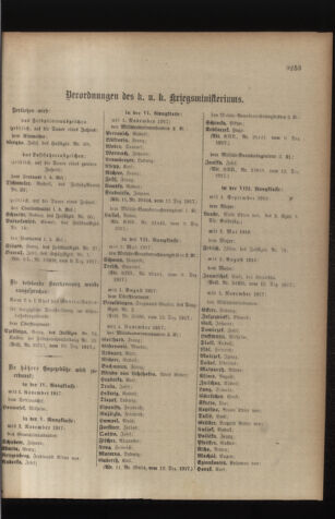 Kaiserlich-königliches Armee-Verordnungsblatt: Personal-Angelegenheiten 19171215 Seite: 71