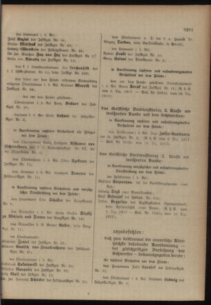 Kaiserlich-königliches Armee-Verordnungsblatt: Personal-Angelegenheiten 19171217 Seite: 3