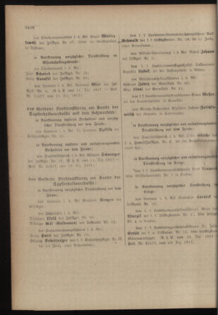 Kaiserlich-königliches Armee-Verordnungsblatt: Personal-Angelegenheiten 19171220 Seite: 10