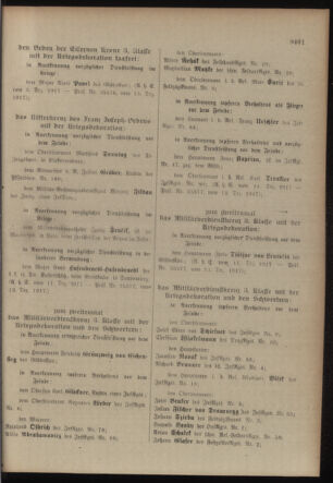 Kaiserlich-königliches Armee-Verordnungsblatt: Personal-Angelegenheiten 19171220 Seite: 3