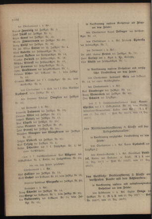 Kaiserlich-königliches Armee-Verordnungsblatt: Personal-Angelegenheiten 19171220 Seite: 4