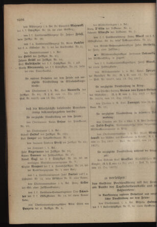 Kaiserlich-königliches Armee-Verordnungsblatt: Personal-Angelegenheiten 19171220 Seite: 8