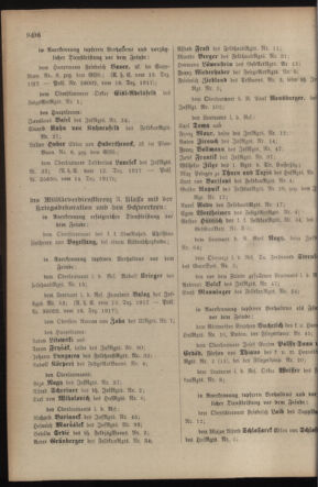 Kaiserlich-königliches Armee-Verordnungsblatt: Personal-Angelegenheiten 19171222 Seite: 34