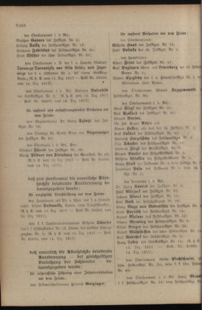 Kaiserlich-königliches Armee-Verordnungsblatt: Personal-Angelegenheiten 19171222 Seite: 36