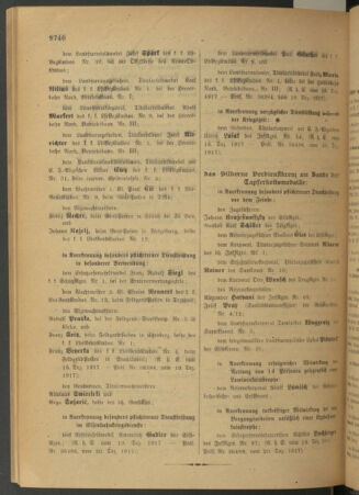 Kaiserlich-königliches Armee-Verordnungsblatt: Personal-Angelegenheiten 19171231 Seite: 18