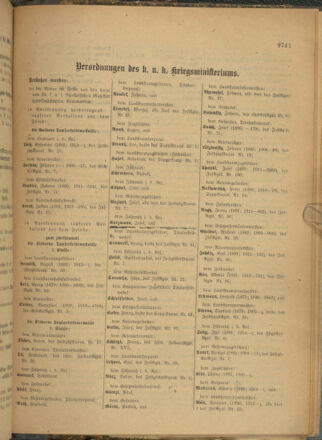 Kaiserlich-königliches Armee-Verordnungsblatt: Personal-Angelegenheiten 19171231 Seite: 19