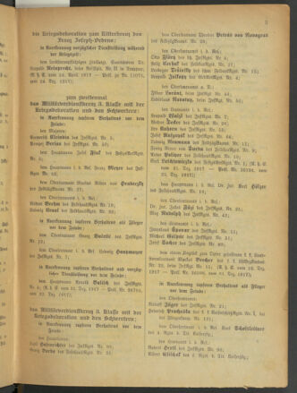 Kaiserlich-königliches Armee-Verordnungsblatt: Personal-Angelegenheiten 19180103 Seite: 3