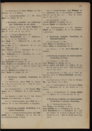 Kaiserlich-königliches Armee-Verordnungsblatt: Personal-Angelegenheiten 19180107 Seite: 13