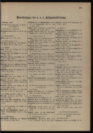 Kaiserlich-königliches Armee-Verordnungsblatt: Personal-Angelegenheiten 19180112 Seite: 51