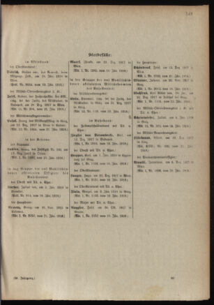 Kaiserlich-königliches Armee-Verordnungsblatt: Personal-Angelegenheiten 19180126 Seite: 77