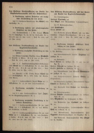 Kaiserlich-königliches Armee-Verordnungsblatt: Personal-Angelegenheiten 19180130 Seite: 8