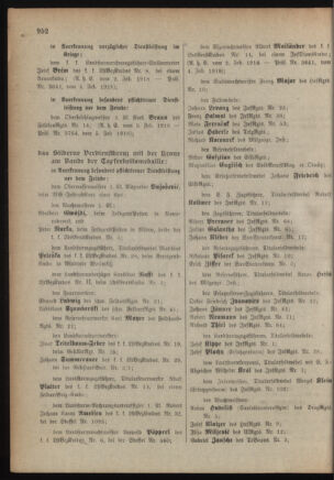 Kaiserlich-königliches Armee-Verordnungsblatt: Personal-Angelegenheiten 19180211 Seite: 10