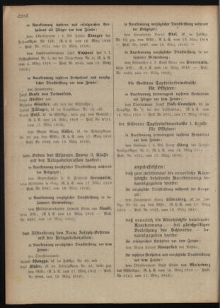 Kaiserlich-königliches Armee-Verordnungsblatt: Personal-Angelegenheiten 19180323 Seite: 2