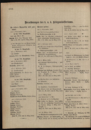 Kaiserlich-königliches Armee-Verordnungsblatt: Personal-Angelegenheiten 19180323 Seite: 62