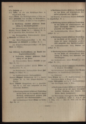 Kaiserlich-königliches Armee-Verordnungsblatt: Personal-Angelegenheiten 19180326 Seite: 16