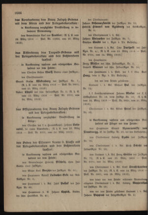 Kaiserlich-königliches Armee-Verordnungsblatt: Personal-Angelegenheiten 19180402 Seite: 2