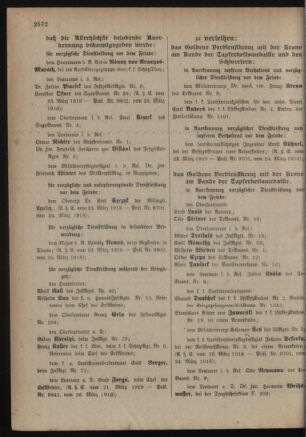 Kaiserlich-königliches Armee-Verordnungsblatt: Personal-Angelegenheiten 19180402 Seite: 8