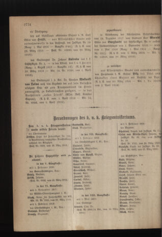 Kaiserlich-königliches Armee-Verordnungsblatt: Personal-Angelegenheiten 19180406 Seite: 60