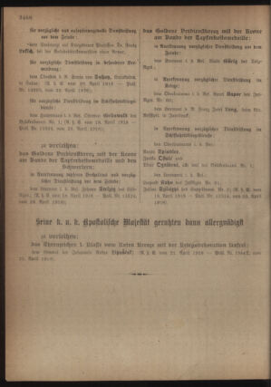 Kaiserlich-königliches Armee-Verordnungsblatt: Personal-Angelegenheiten 19180429 Seite: 6