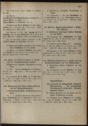 Kaiserlich-königliches Armee-Verordnungsblatt: Personal-Angelegenheiten 19180511 Seite: 3