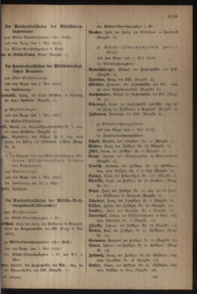 Kaiserlich-königliches Armee-Verordnungsblatt: Personal-Angelegenheiten 19180514 Seite: 147