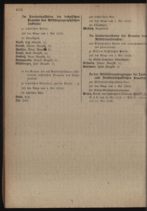 Kaiserlich-königliches Armee-Verordnungsblatt: Personal-Angelegenheiten 19180514 Seite: 152