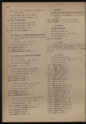 Kaiserlich-königliches Armee-Verordnungsblatt: Personal-Angelegenheiten 19180514 Seite: 156