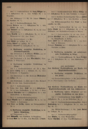 Kaiserlich-königliches Armee-Verordnungsblatt: Personal-Angelegenheiten 19180521 Seite: 12