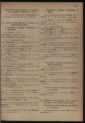 Kaiserlich-königliches Armee-Verordnungsblatt: Personal-Angelegenheiten 19180521 Seite: 13