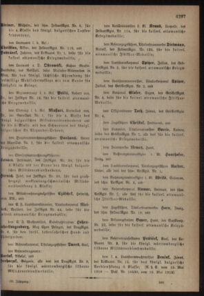 Kaiserlich-königliches Armee-Verordnungsblatt: Personal-Angelegenheiten 19180521 Seite: 17