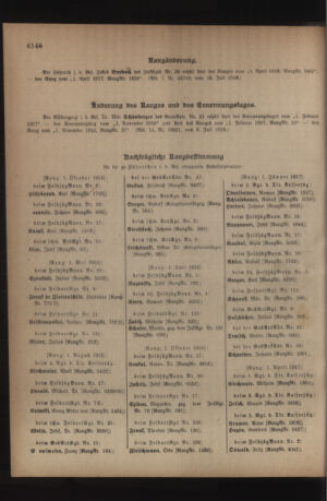 Kaiserlich-königliches Armee-Verordnungsblatt: Personal-Angelegenheiten 19180713 Seite: 10