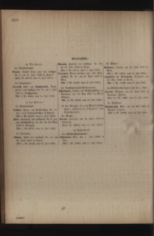 Kaiserlich-königliches Armee-Verordnungsblatt: Personal-Angelegenheiten 19180720 Seite: 8