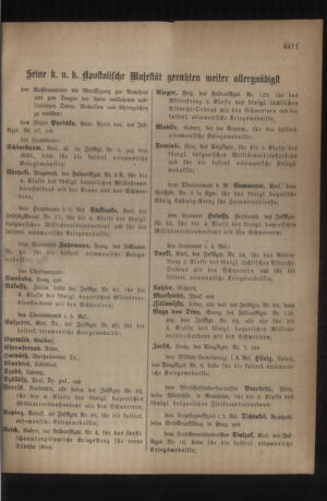 Kaiserlich-königliches Armee-Verordnungsblatt: Personal-Angelegenheiten 19180722 Seite: 5