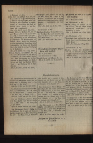 Kaiserlich-königliches Armee-Verordnungsblatt: Personal-Angelegenheiten 19180803 Seite: 30