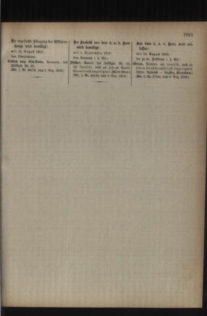 Kaiserlich-königliches Armee-Verordnungsblatt: Personal-Angelegenheiten 19180810 Seite: 23