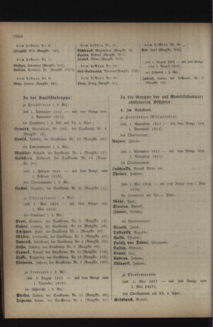 Kaiserlich-königliches Armee-Verordnungsblatt: Personal-Angelegenheiten 19180812 Seite: 28