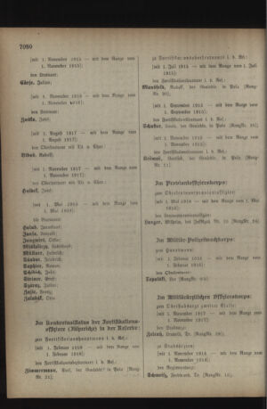 Kaiserlich-königliches Armee-Verordnungsblatt: Personal-Angelegenheiten 19180812 Seite: 30