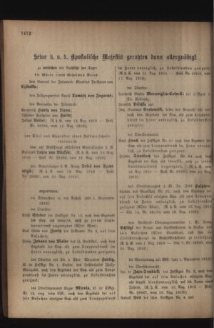 Kaiserlich-königliches Armee-Verordnungsblatt: Personal-Angelegenheiten 19180824 Seite: 12