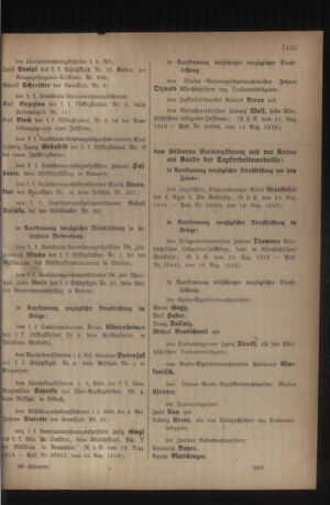 Kaiserlich-königliches Armee-Verordnungsblatt: Personal-Angelegenheiten 19180824 Seite: 9