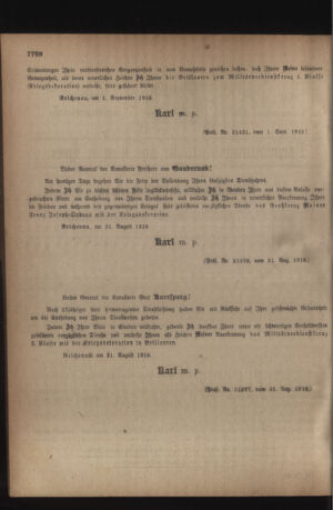 Kaiserlich-königliches Armee-Verordnungsblatt: Personal-Angelegenheiten 19180904 Seite: 2