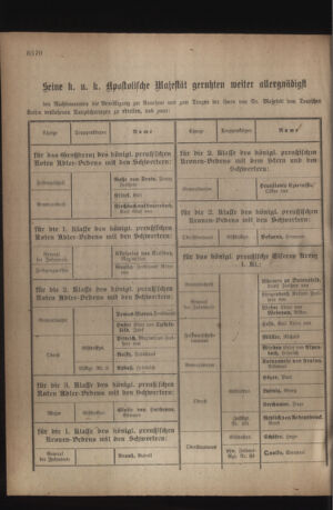 Kaiserlich-königliches Armee-Verordnungsblatt: Personal-Angelegenheiten 19180918 Seite: 6