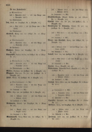 Kaiserlich-königliches Armee-Verordnungsblatt: Personal-Angelegenheiten 19181002 Seite: 46