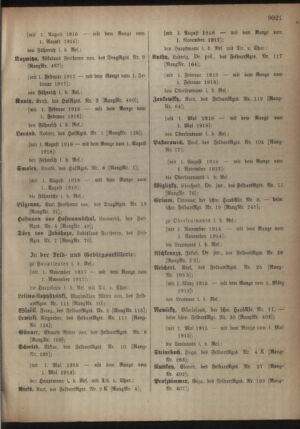 Kaiserlich-königliches Armee-Verordnungsblatt: Personal-Angelegenheiten 19181002 Seite: 47