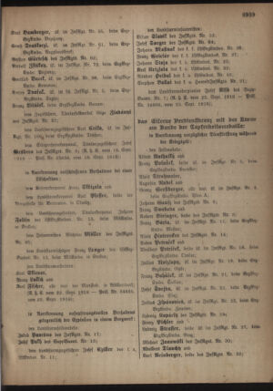 Kaiserlich-königliches Armee-Verordnungsblatt: Personal-Angelegenheiten 19181002 Seite: 7