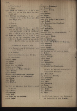 Kaiserlich-königliches Armee-Verordnungsblatt: Personal-Angelegenheiten 19181019 Seite: 16